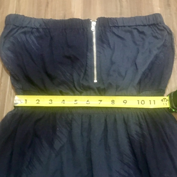 NWOT- GAP beautiful 2-tone blue strapless dress - Picture 5 of 5